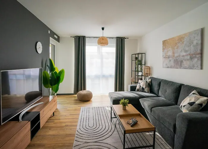 Apartamento Reitz - I Zentrale Lage I Stellplatz I 55qm I 2 I Küche I Bad I Terrasse Bad Hersfeld