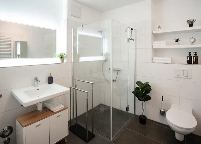 Apartamento Reitz - I Zentrale Lage I Stellplatz I 55qm I 2 I Küche I Bad I Terrasse Bad Hersfeld